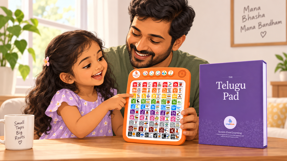 Teaching Telugu at Home: How to Raise a Child Who Speaks the Language of Their Roots