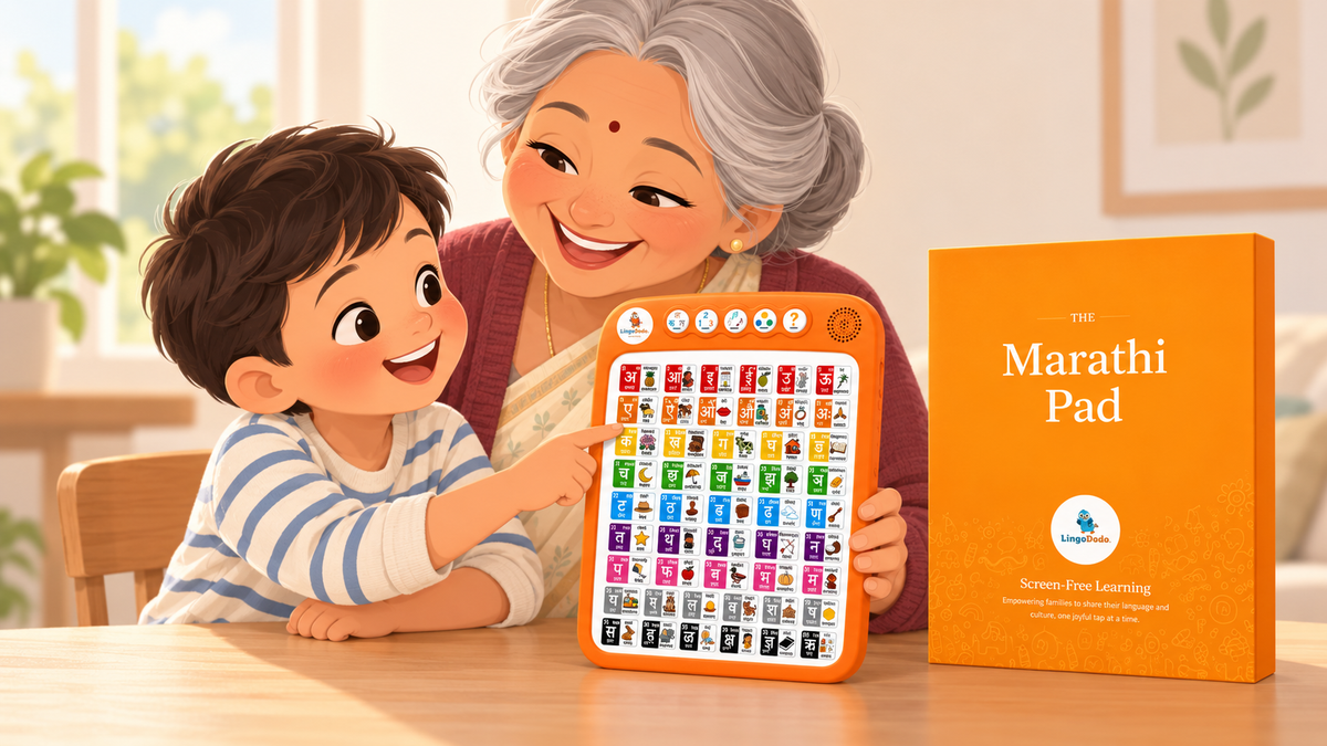 Teaching Marathi at Home: Small Moments, Big Roots
