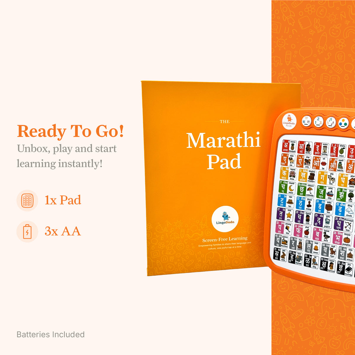 2 pads Marathi™ Édition Next-Gen