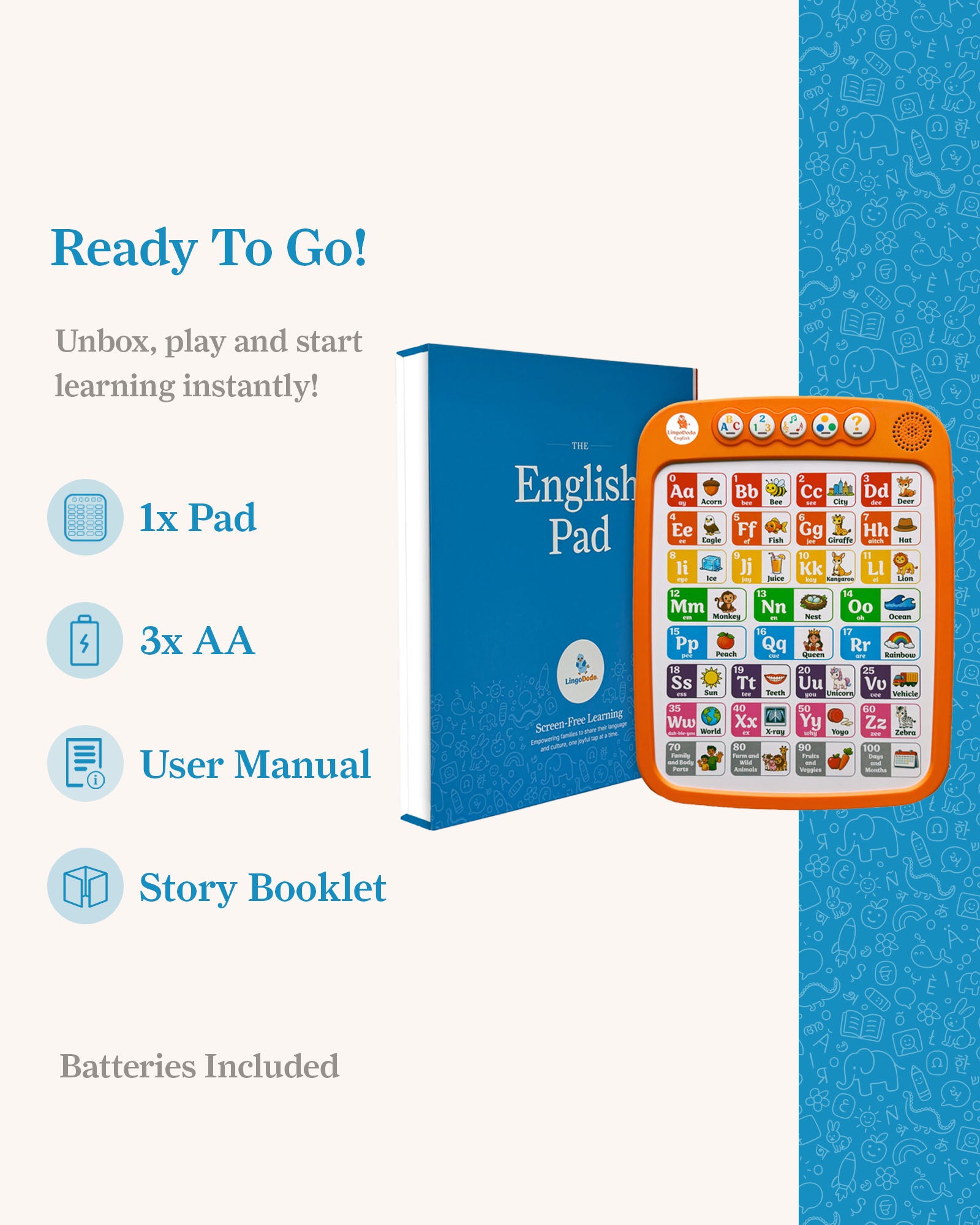 2 English Pads™ Next-Gen PRE-ORDER NOW. SHIPS AUGUST 2026