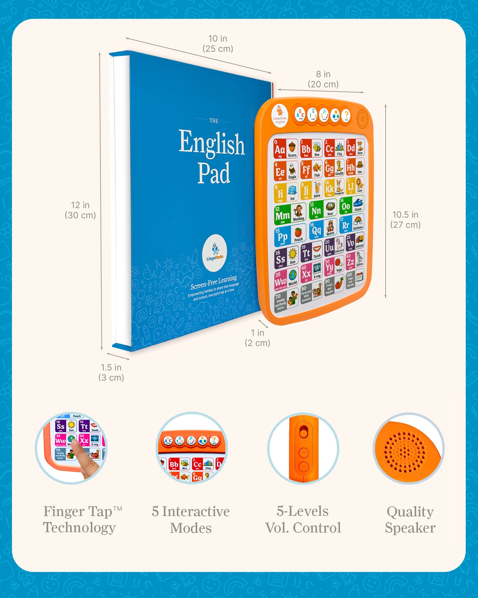 2 English Pads™ Next-Gen PRE-ORDER NOW. SHIPS AUGUST 2026