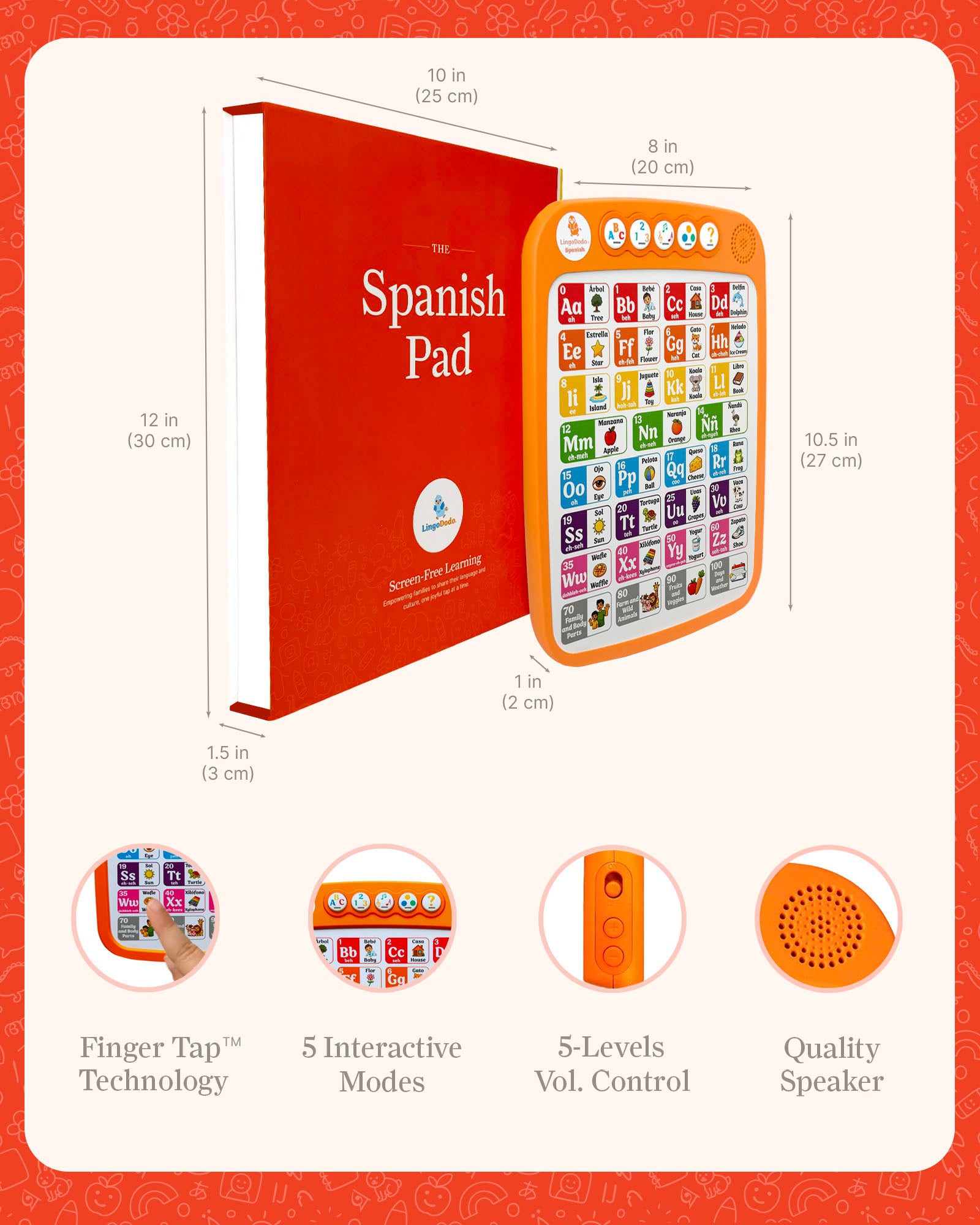 Spanish Pad™ Next-Gen PRE-ORDER NOW. SHIPS AUGUST 2026