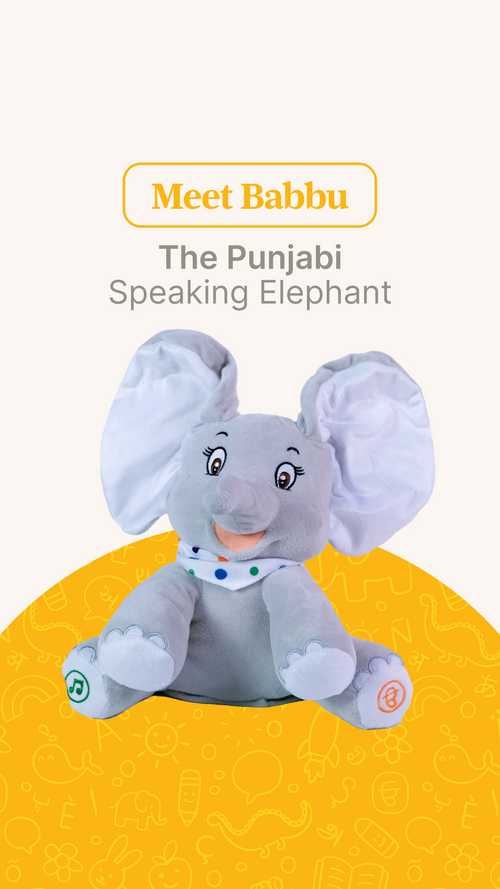 Babbu™ Punjabi-speaking Elephant Get $10 Off Today