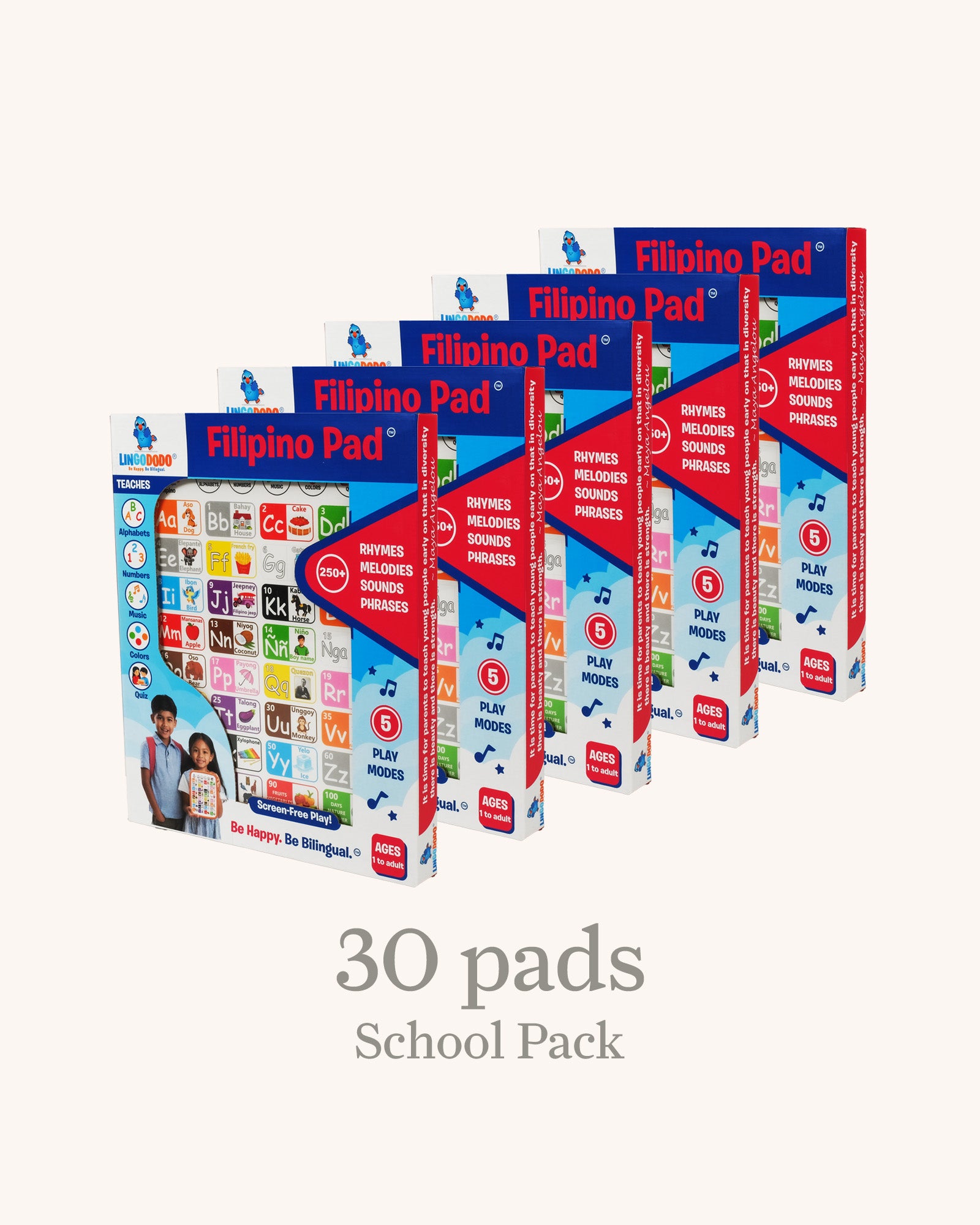 30 Filipino Pads