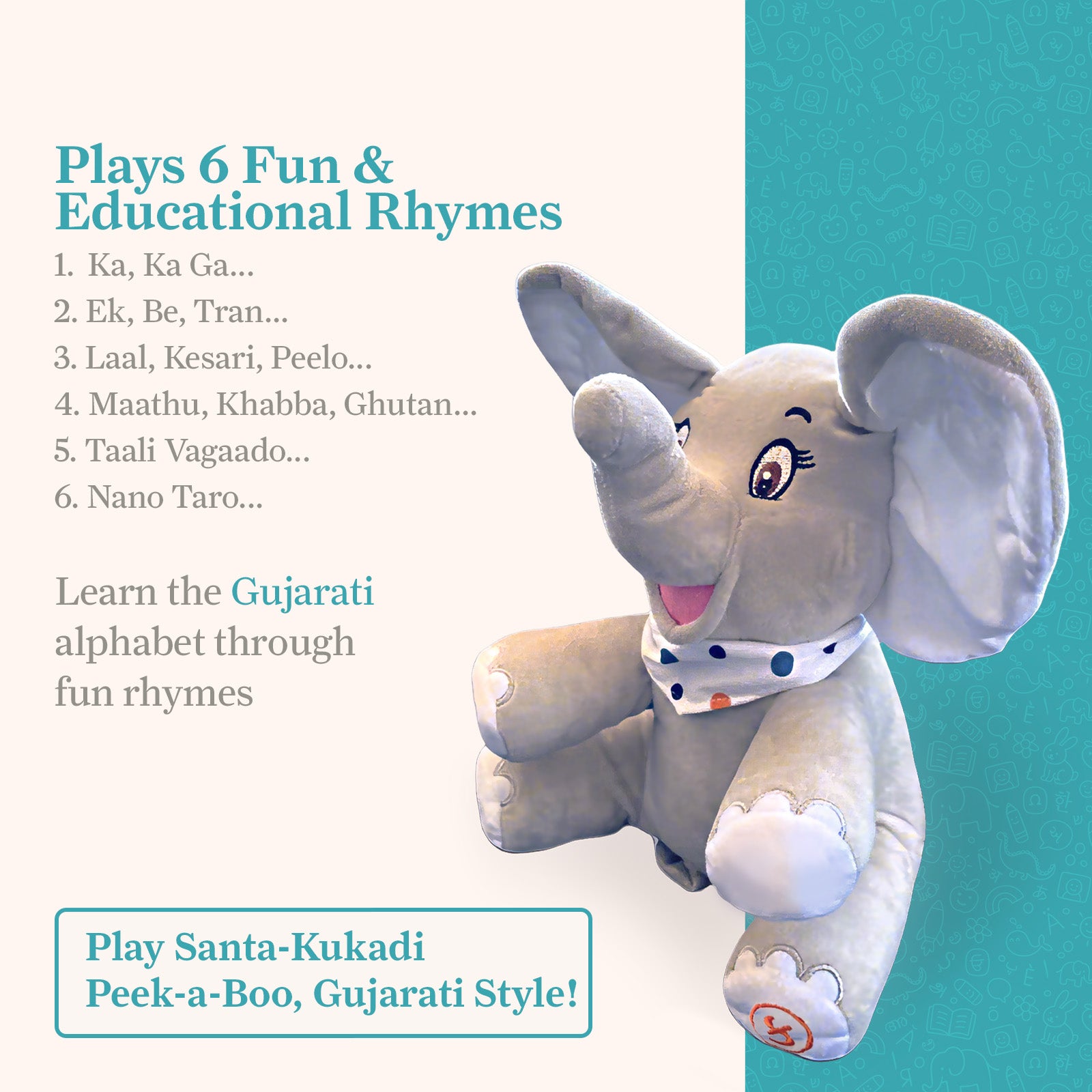 Gujarati Bundle 2Pads + 1Plush
