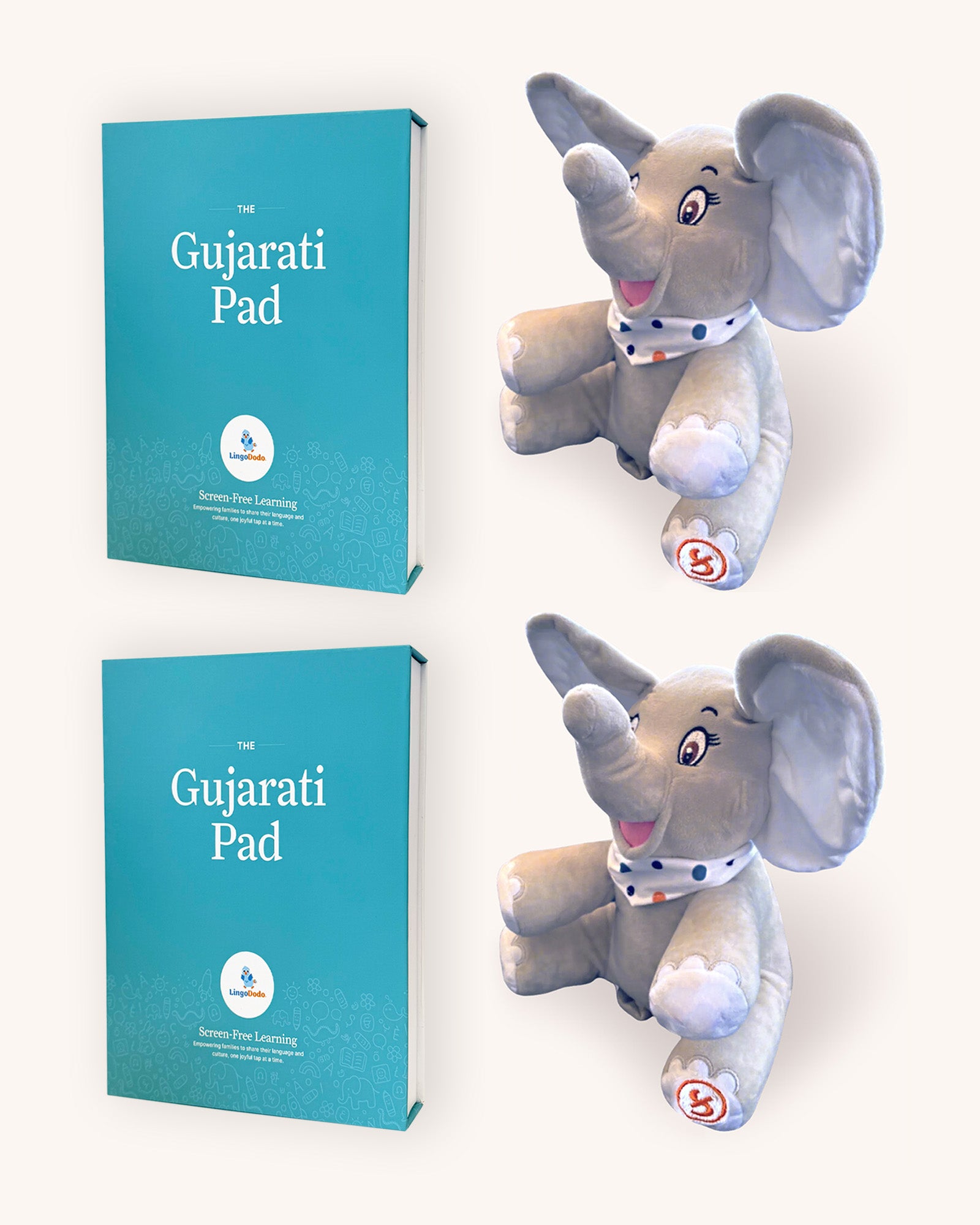 Gujarati Bundle 2Pad + 2Plush