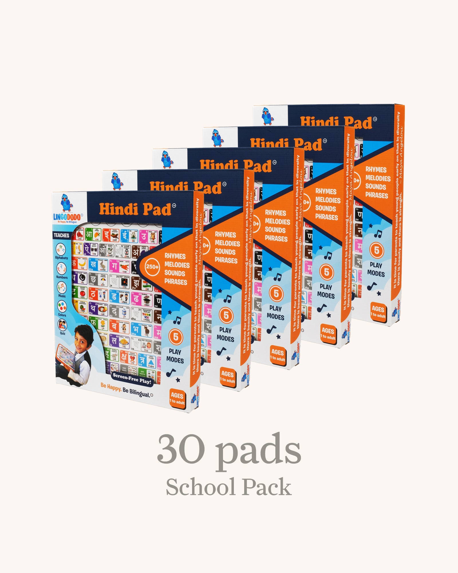 30 Hindi Pads