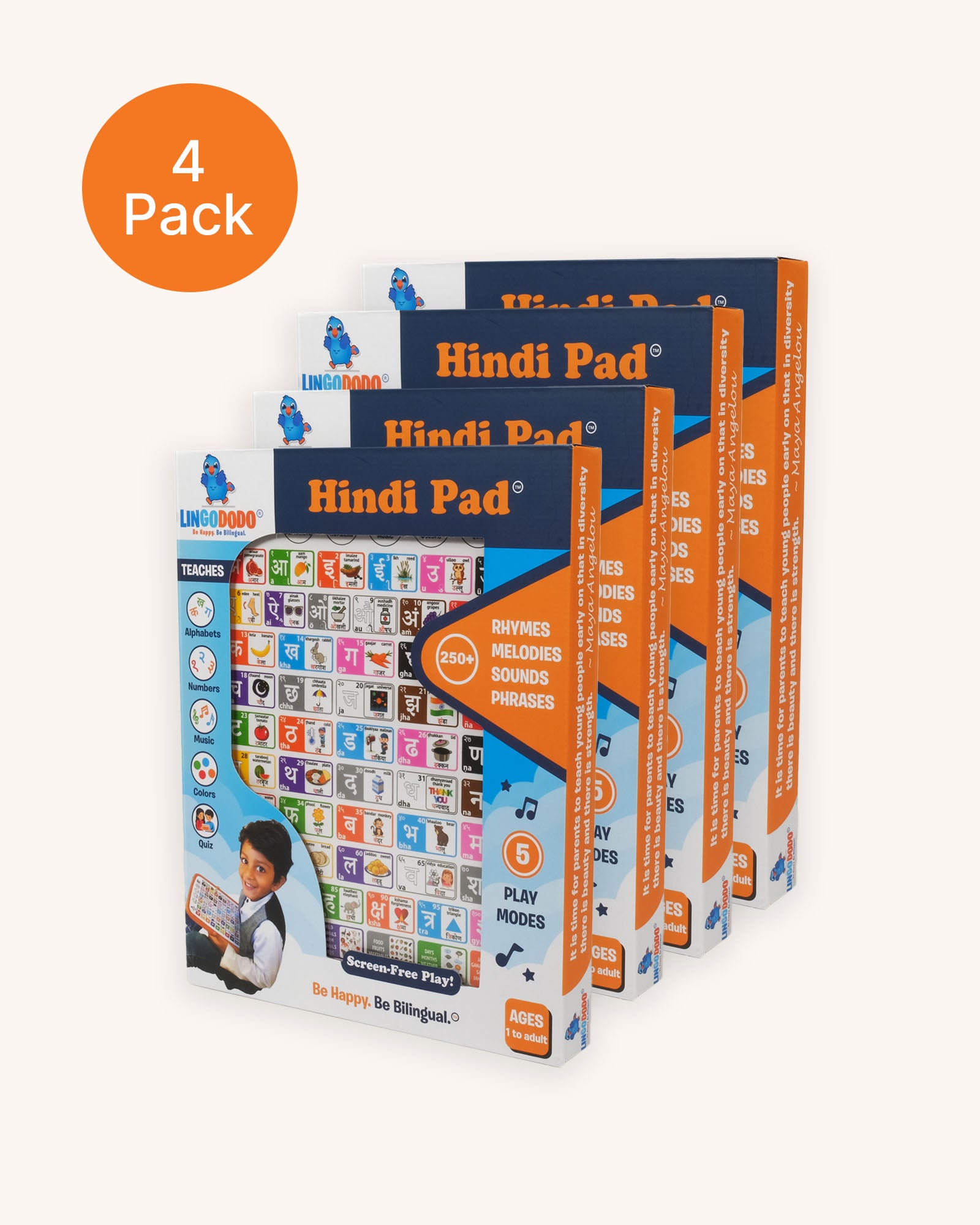 Four Hindi Pads