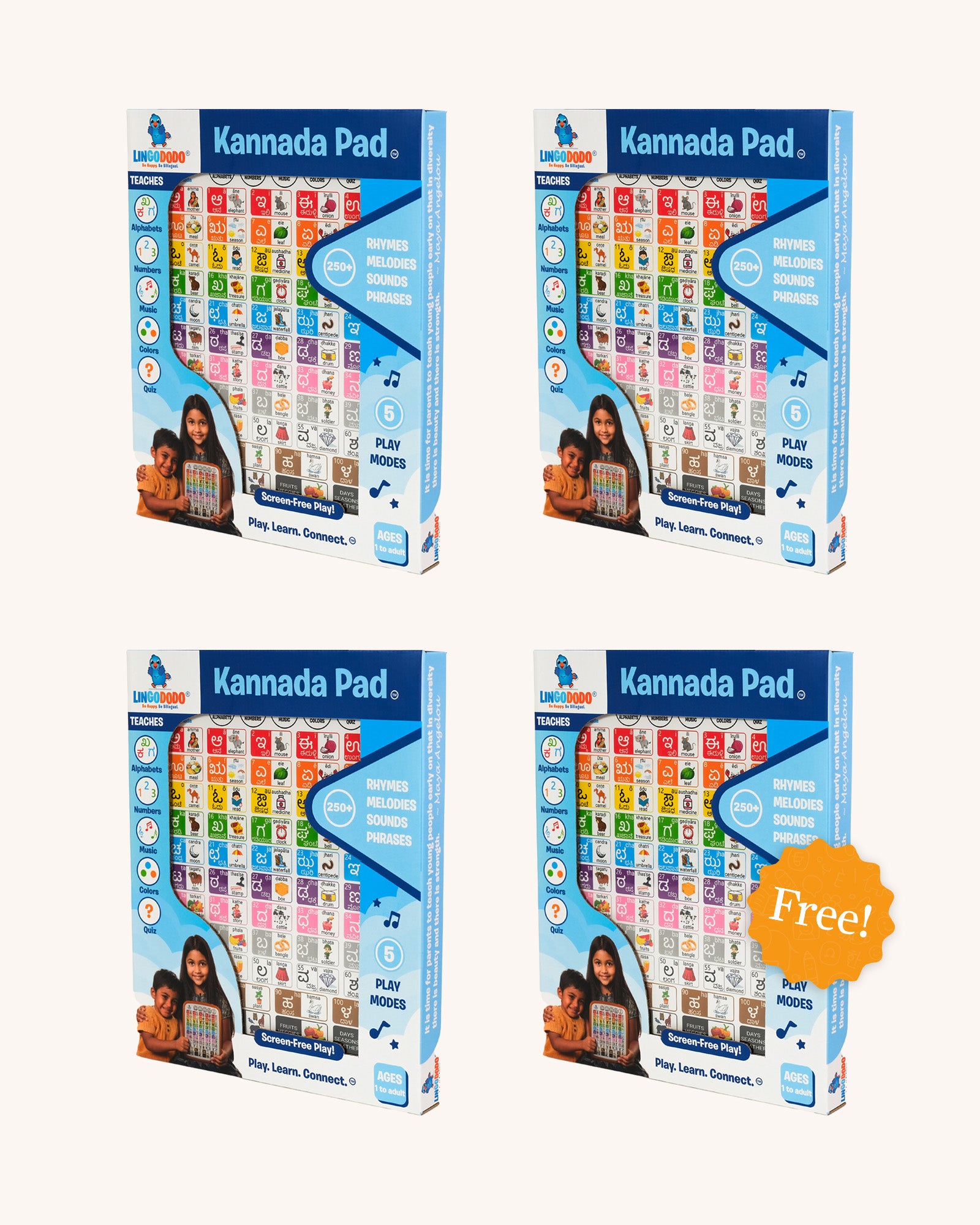 Four Kannada Pads™
