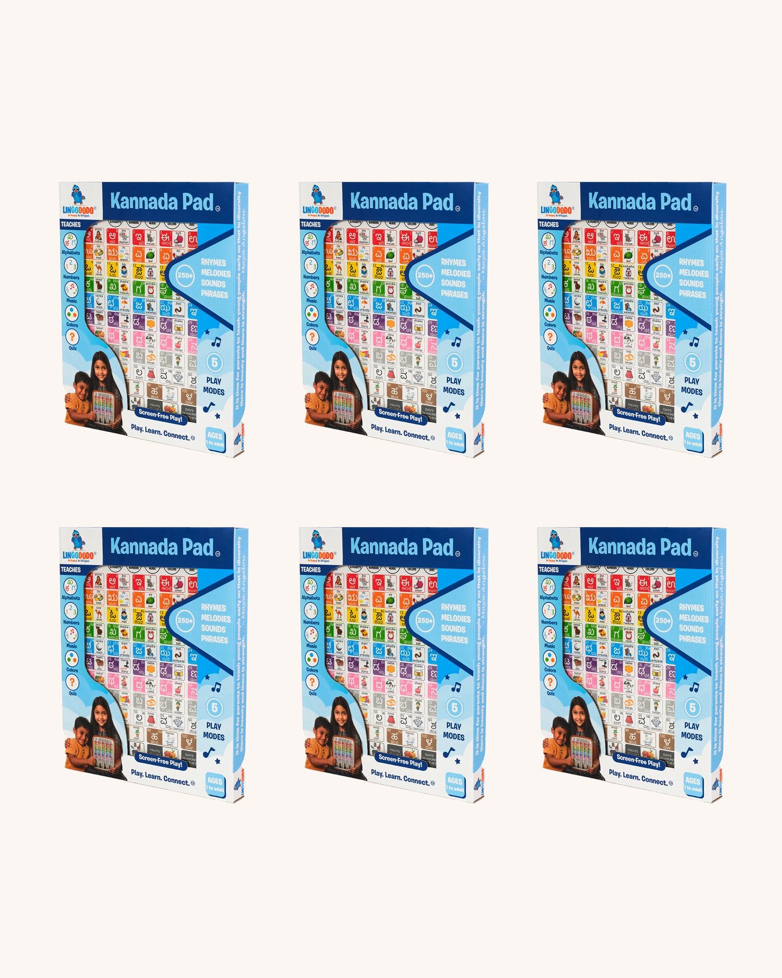 Six Kannada Pads™