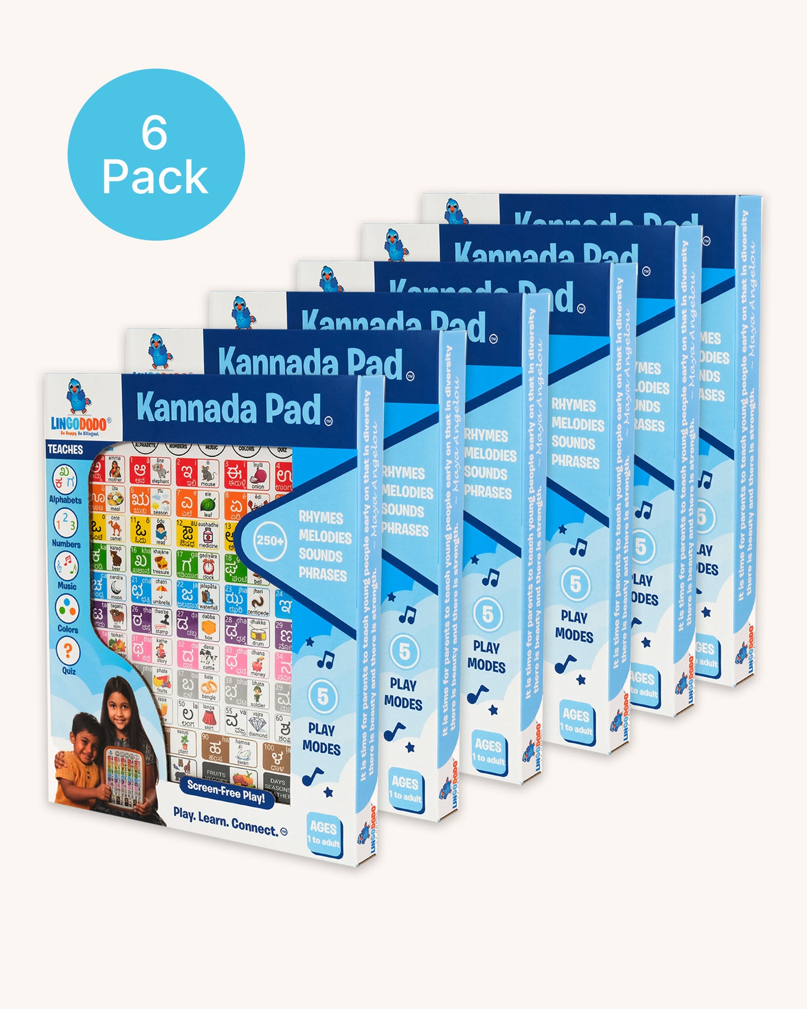 Six Kannada Pads™