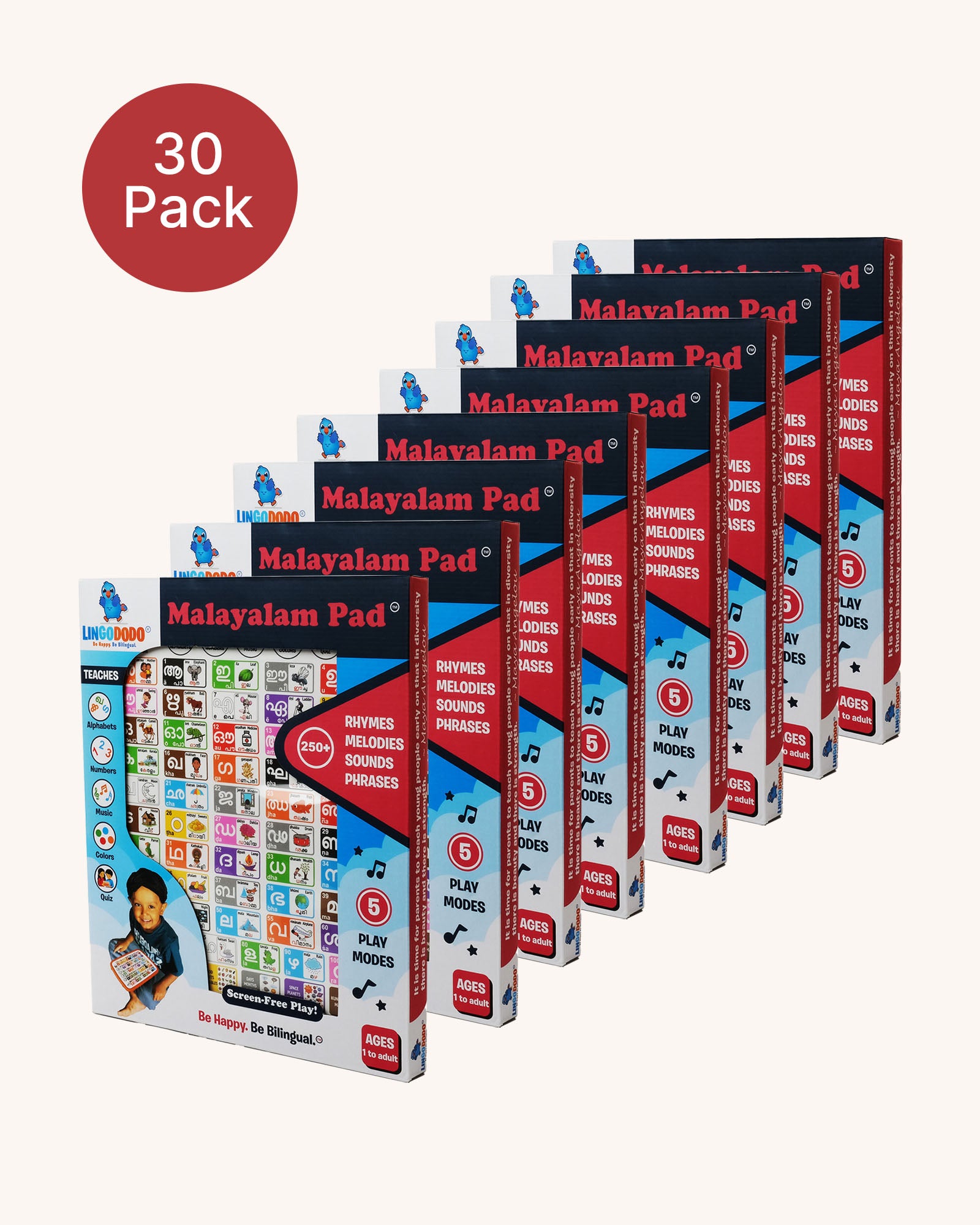 30 Malayalam Pads™