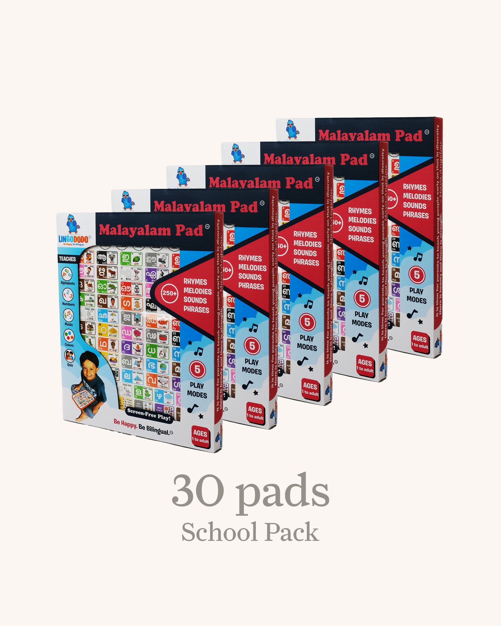 30 Malayalam Pads™