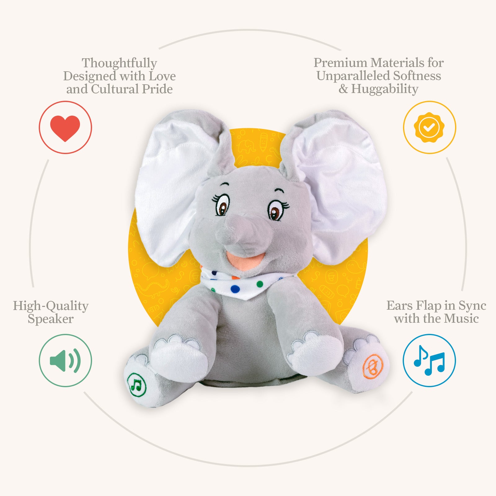 Punjabi Bundle 1Pad + 2Plush
