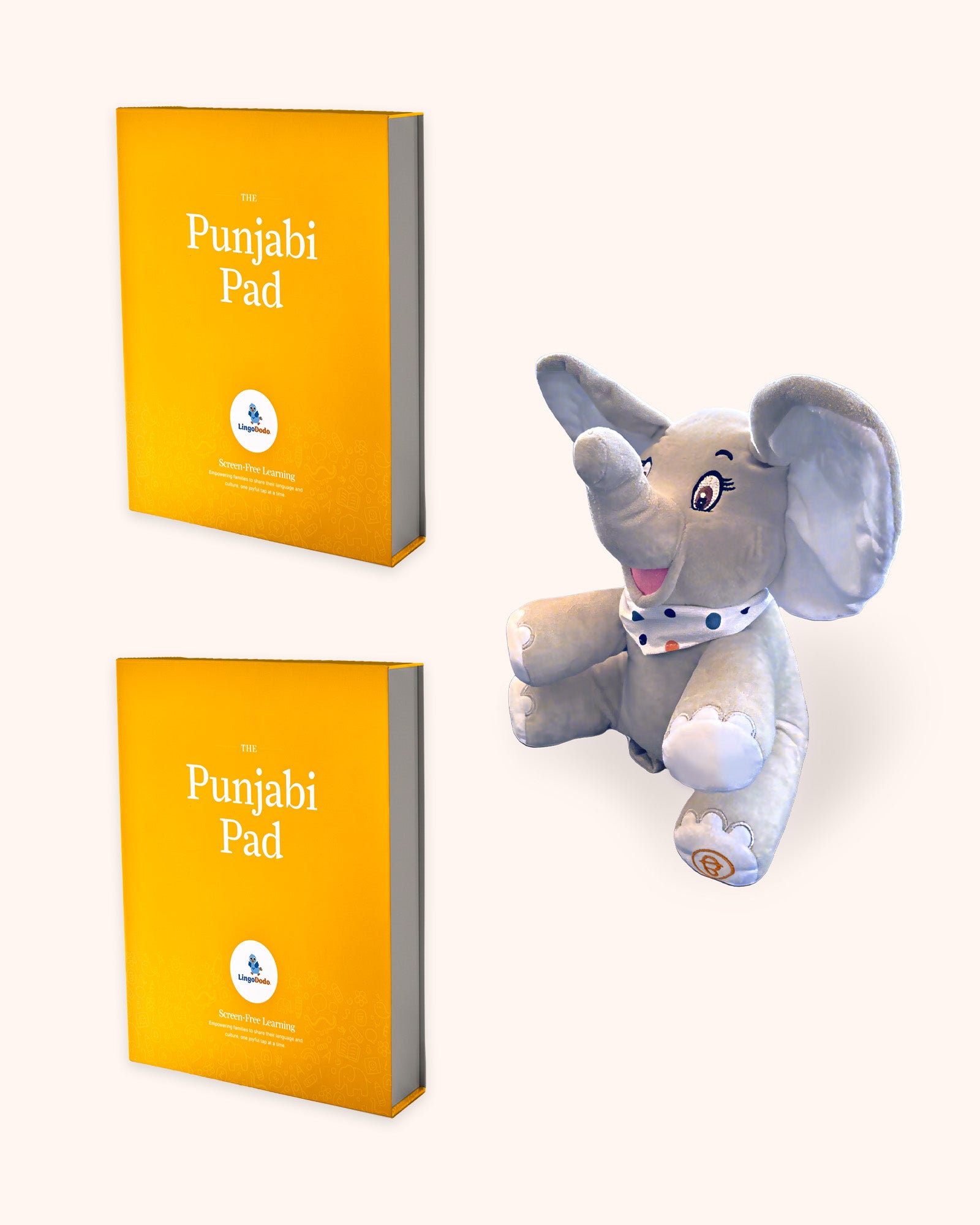 Punjabi Bundle 2Pads + 1Plush