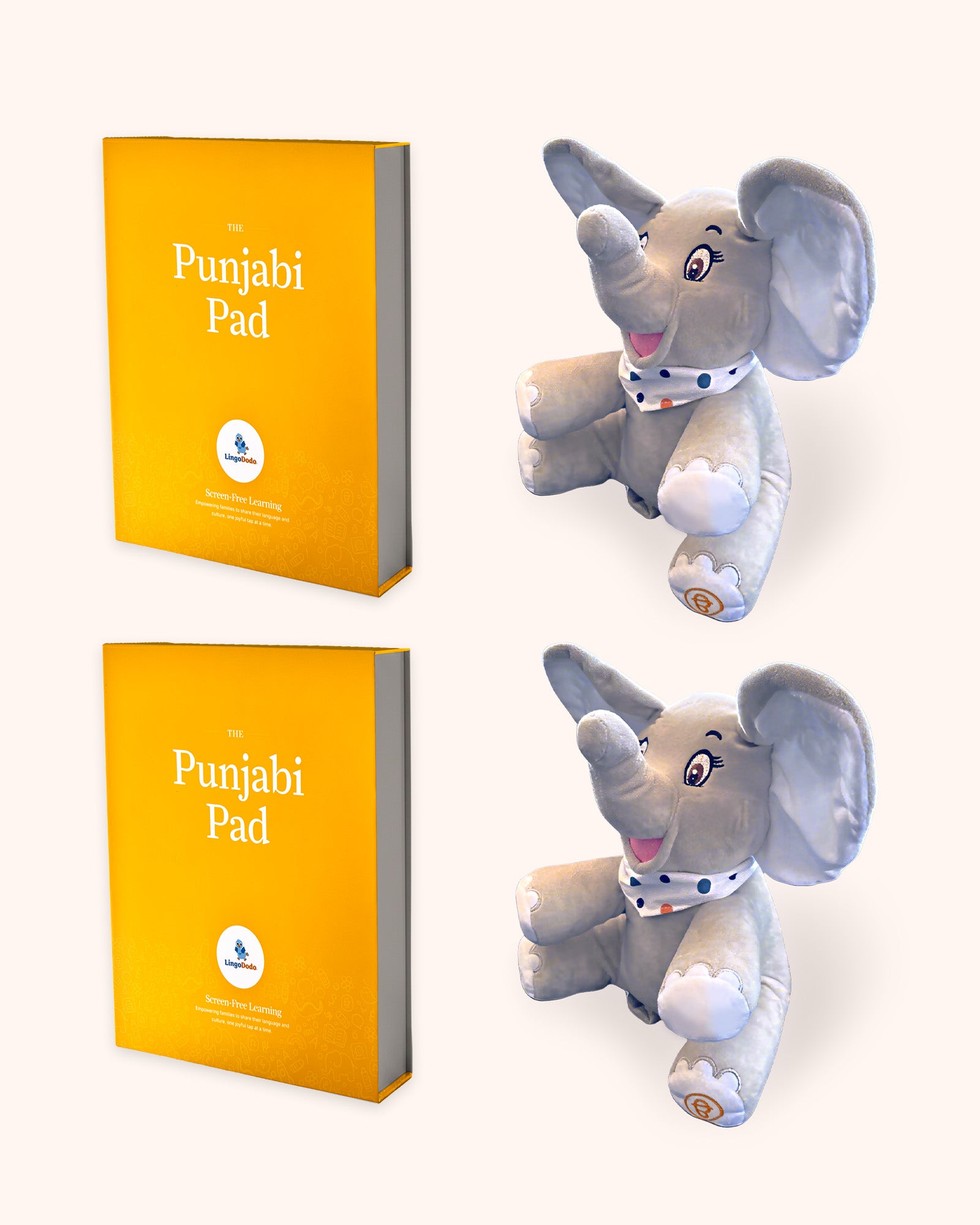 Punjabi Bundle 2Pads + 2Plush