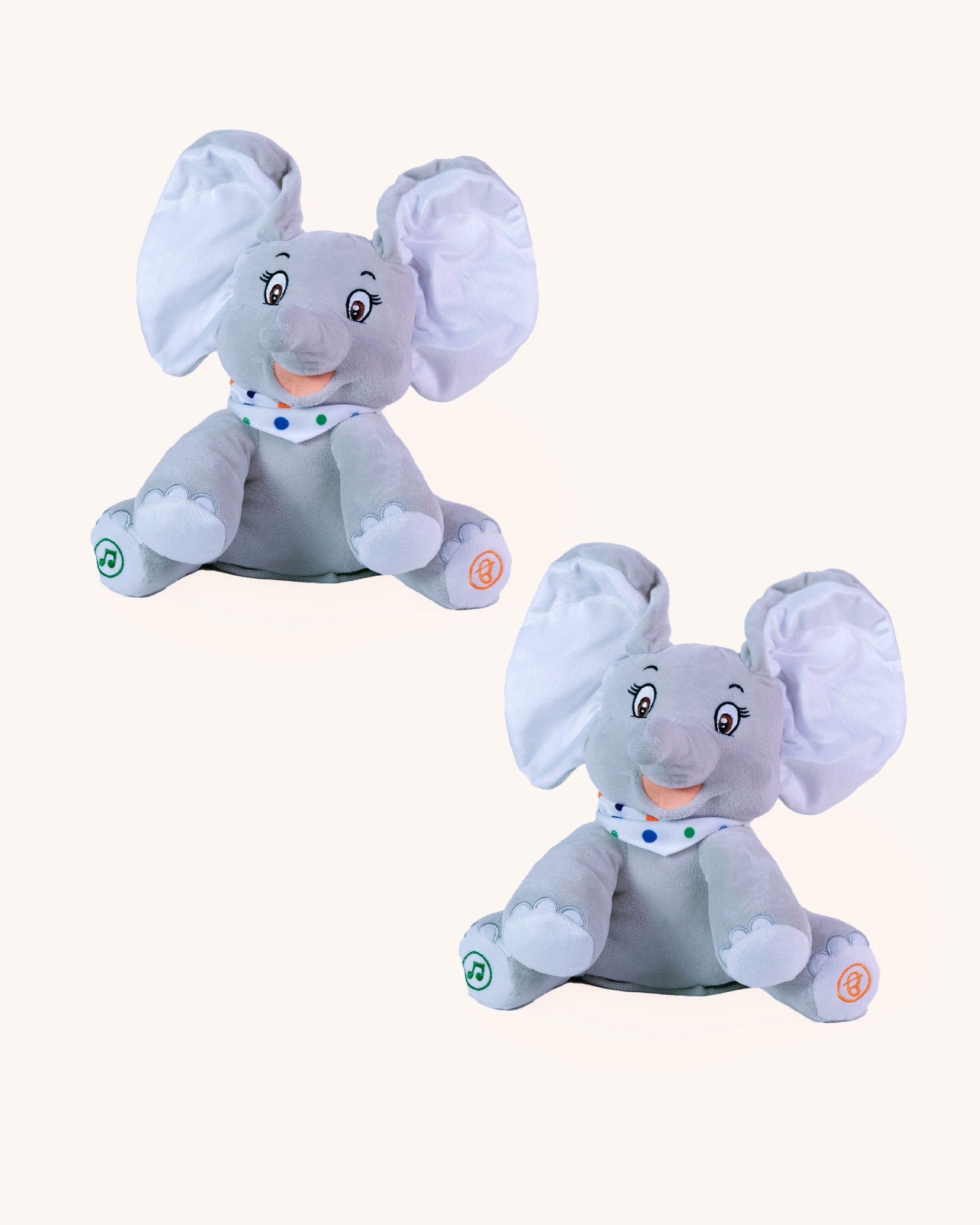 Babbu™ Punjabi-speaking Elephant Buy 1, and get 2nd for $40