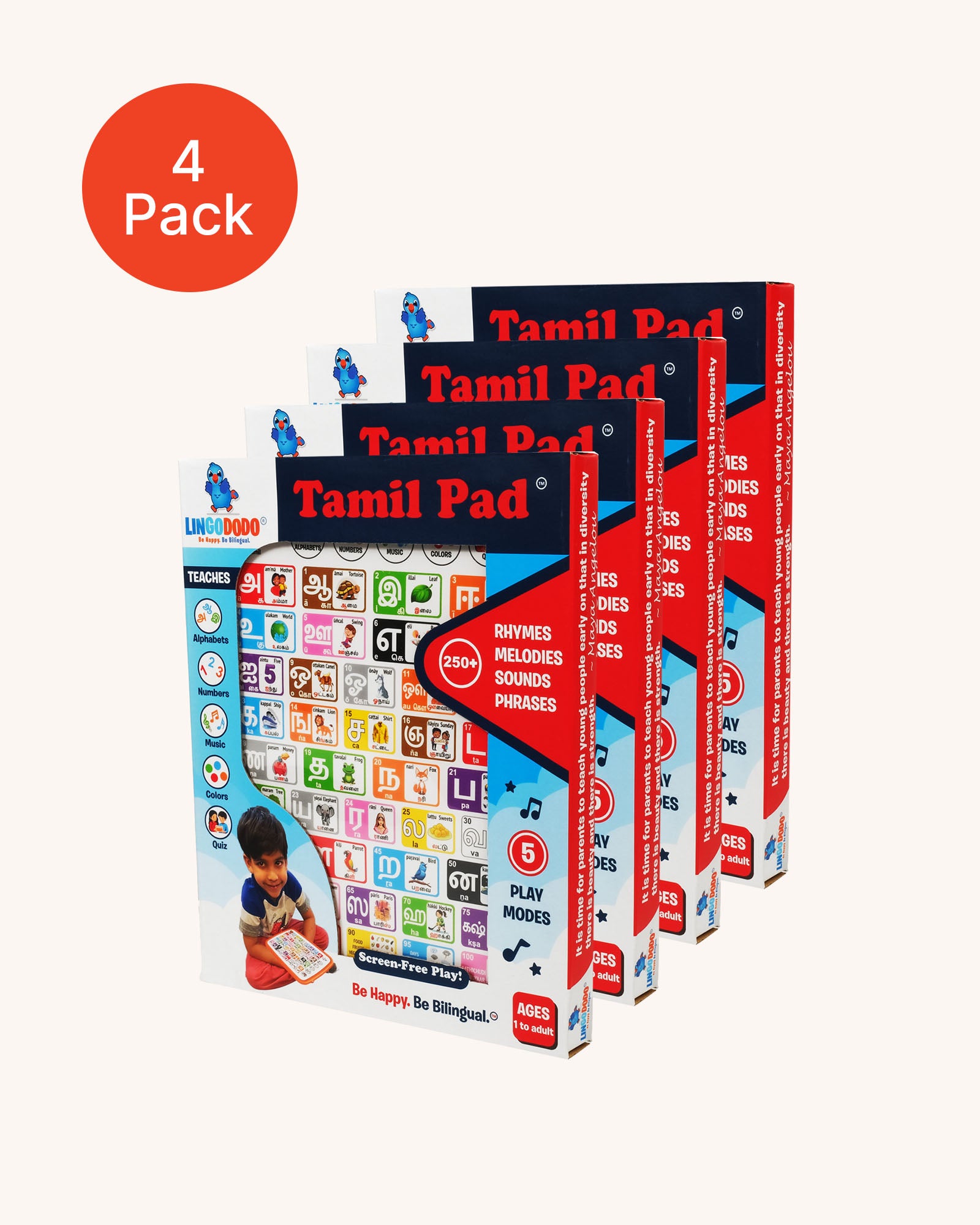 Four Tamil Pads™