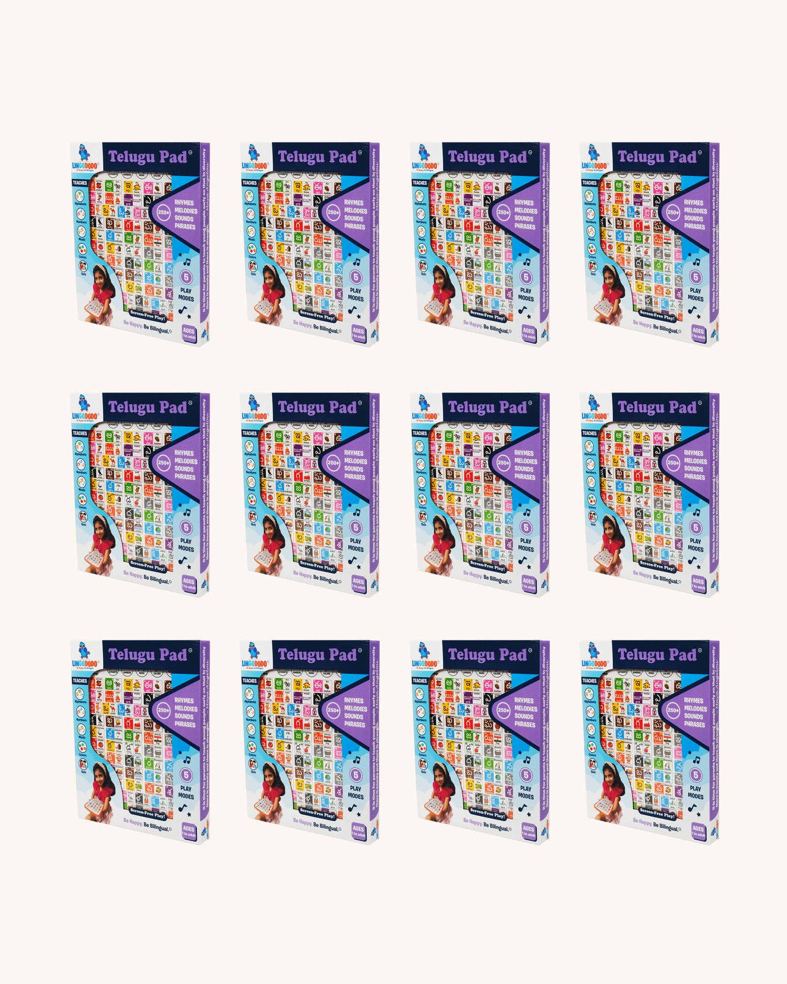 Twelve Telugu Pads™