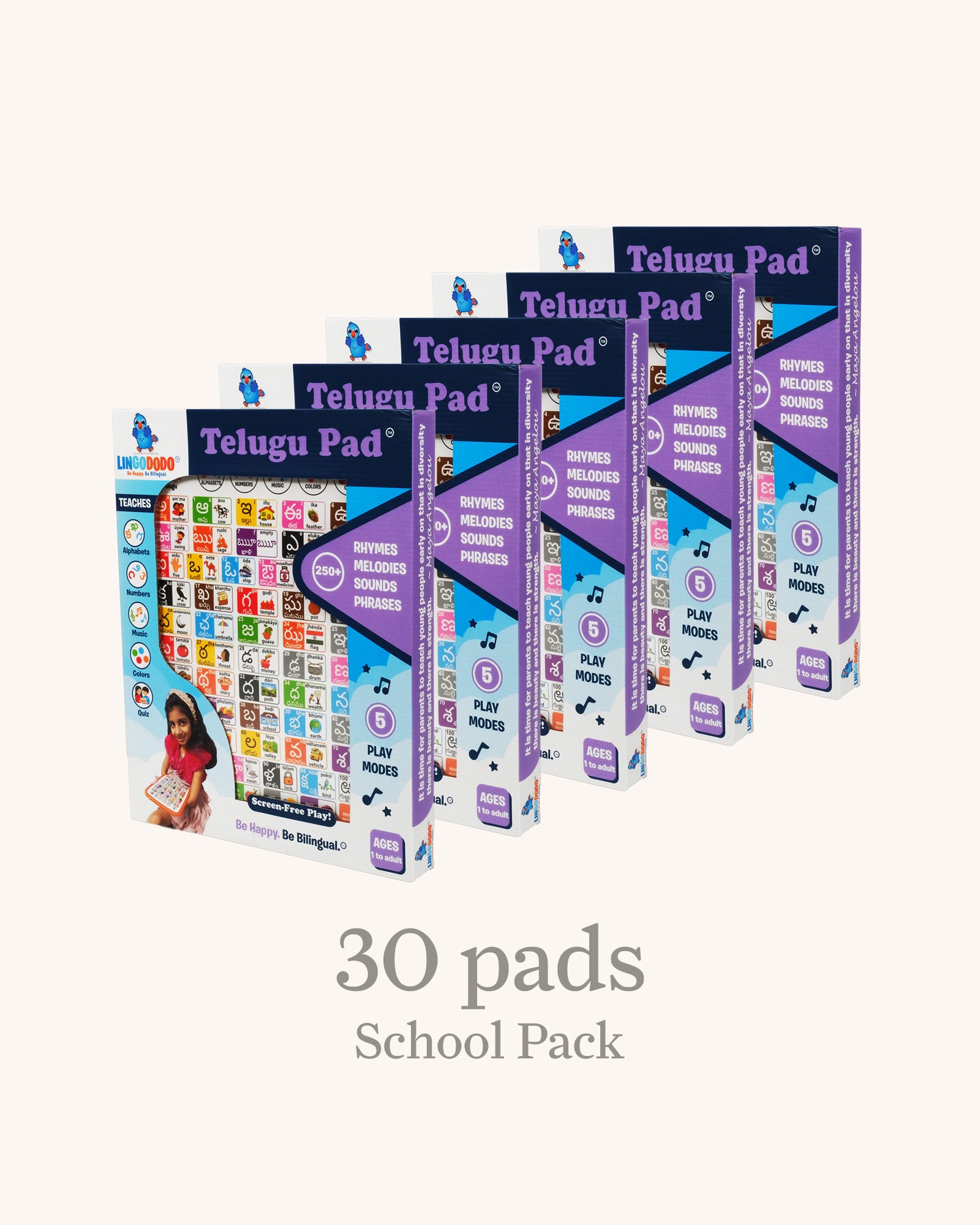 30 Telugu Pads™