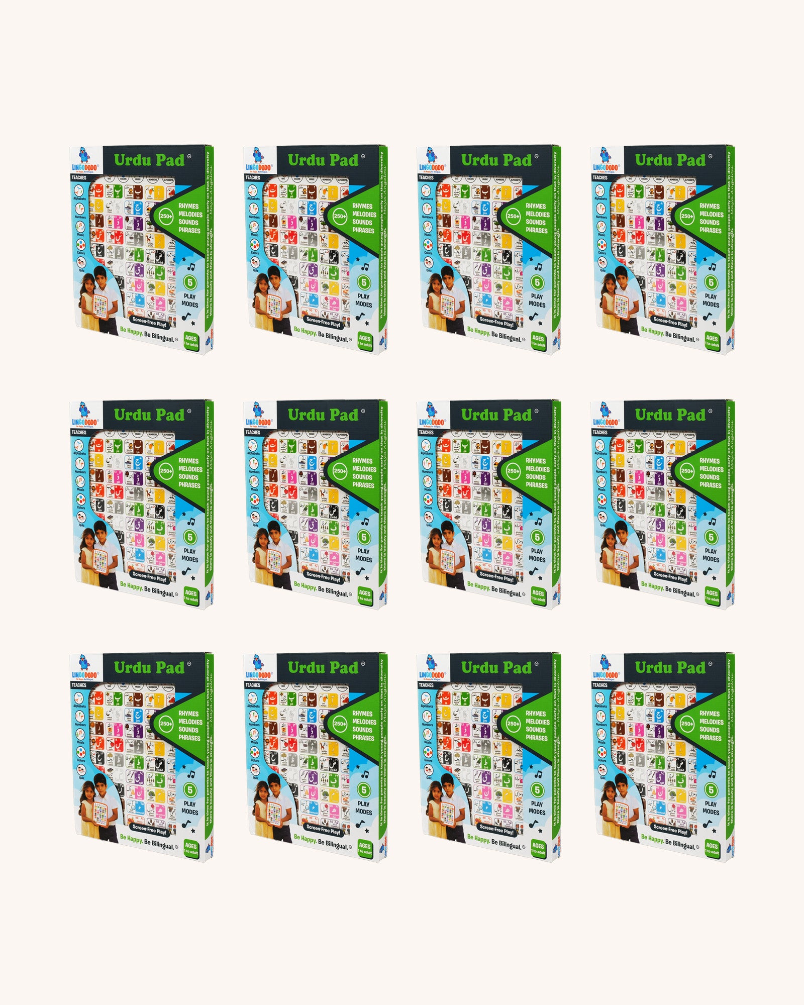 Twelve Urdu Pads